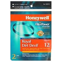 Honeywell H32012 Dirt Devil Style 12 Replacement Belts