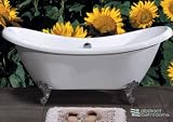 Kitchen & Housewares : 1750x700 Paris Bateau Roll Top Bath Without Tap Holes