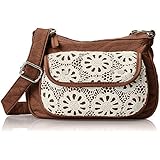 Wild Pair Colorblock Top Zip Cross Body Bag