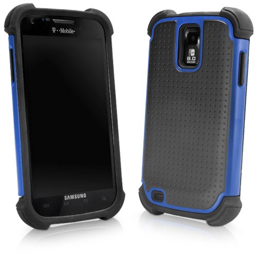 BoxWave Resolute OA3 T-Mobile Samsung Galaxy S II (Samsung SGH-t989) Case (Tenacious Blue)