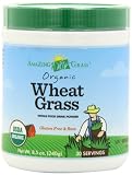 Amazing Grass Organic Wheat Grass Powder, 30 Servings, 8.5-Ounce Container