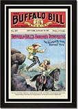 Framed Art Poster 20x30, The Buffalo Bill Stories: Buffalo Bill's Border Ruffians