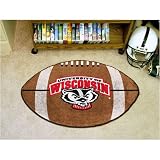 Wisconsin Badgers 22X35 Football Mat