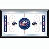 NHL Columbus Blue Jackets Framed Hockey Rink Mirror
