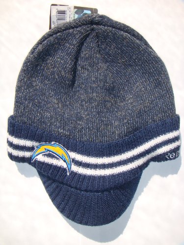 San Diego Chargers NFL Reebok Sideline Visor Beanie Cap Hat