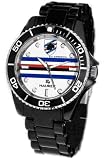 Haurex Italy Men's US339UNW Sport-R U.C. Sampdoria Rotating Bezel Black Watch