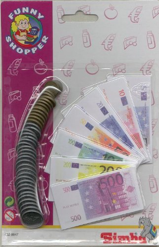 Simba 104528647 - Euro-Spielgeld