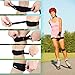 AZSPORT Patella Tendon Strap, Fully Adjustable Knee Resistance Band, One Size, Black