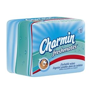 Charmin Freshmates Flushable Wipes 120 Count - Triple Pack Refills; Three 40-Count Refills (Pack of 8)