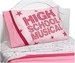 High School Musical Silhouette Twin Sheet Set