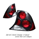 00-04 Ford Focus 4-door Altezza Euro Taillight Carbon Fiber