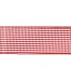 Wired Microcheck 1-1/2 9 Feet-Red - Sewing Supplies