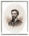 Civil War Photo (M): Maj. General Patrick R. Cleburne head-and-shoulders portrait facing left