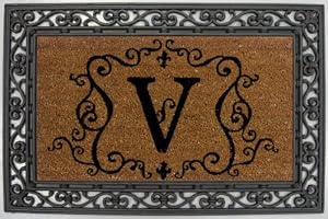 Monogram Coir Doormat - V