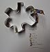 Autism Puzzle Piece Cookie Cutter with Ribbon and Card