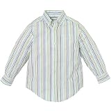 striped woven shirt