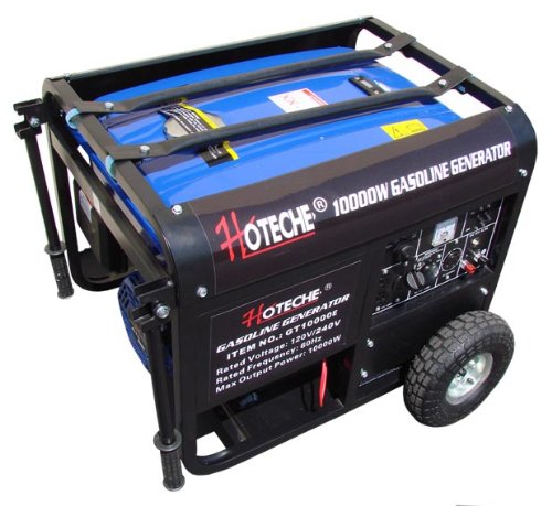 10,000 Watt Generator Hoteche Free Wheel & Handle Kit + Battery