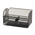 Safco Mesh Telephone Stand, 11.75 Inches Width x 7 Inches Height, Black Onyx, 1 per Carton (2160BL)