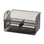 Safco Mesh Telephone Stand, 11.75 Inches Width x 7 Inches Height, Black Onyx, 1 per Carton (2160BL)