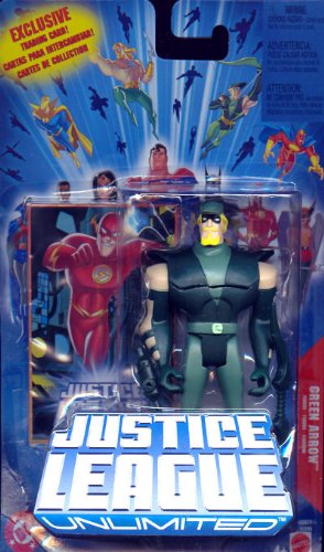  Green Arrow Action Figure with Exclusive Trading Card
