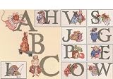 Review Green Apple Co.  / Beatrix Potter Alphabet Cross Stitch Pattern Booklet