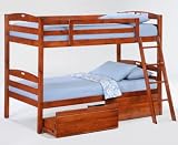 Sesame Twin/Twin Bunk Bed x 42D)