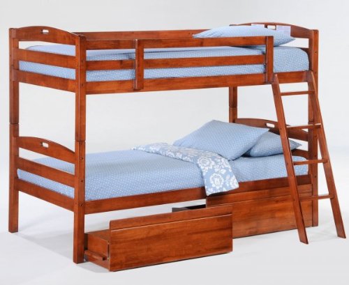 Sesame Twin/Twin Bunk Bed x 42D)