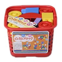 凸凹ブロック ミニ BB21 レッド