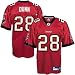 Reebok Tampa Bay Buccaneers #28 Warrick Dunn Red NFL Equipment Replica Jersey