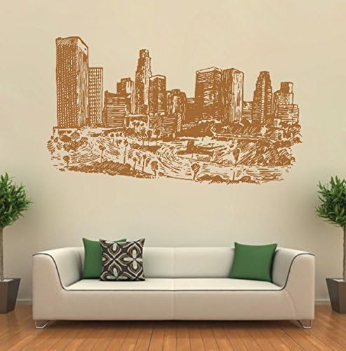 ik1151 Wall Decal Sticker Los Angeles American city living children's bedroom