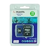Ridata 16GB MicroSDHC Class 6 MLC Flash Memory Card with SD and Mini SD Ada ....