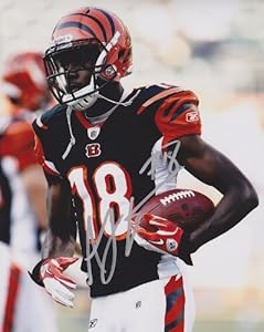 AJ Green Autographed / Hand Signed Cincinnati Bengals 8x10 Photo