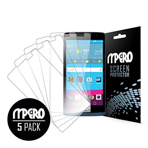LG Tribute 2 Screen Protector Cover, Ultra Clear 5-Pack - MPERO