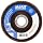 Merit Powerflex Abrasive Flap Disc, Type 27, Threaded Hole, Fiberglass Backing, Zirconia Alumina
