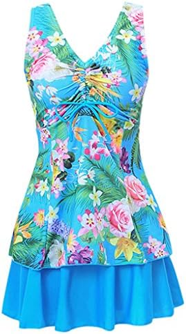 Seacolor Women's Lovely Swim Dress Shaping Body Swimuits One-Piece Bathing Suit