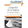 L'essentiel de la finance � l'usage des managers