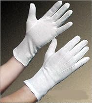 Extra-Long Cotton Gloves - Black or White- Free Shipping on orders over $19.95