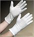 Extra-Long Cotton Gloves - Black or White- Free Shipping on orders over $19.95