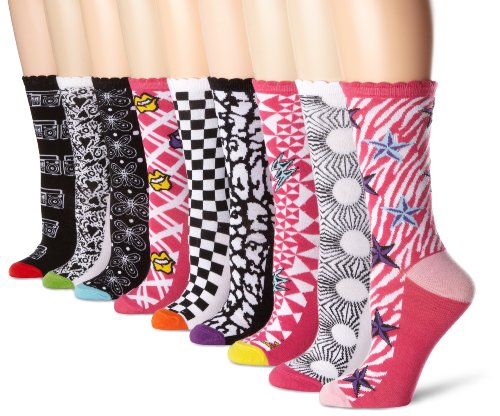 Betsey Johnson Womens 9 Pack Tic Tac Toe Tally Wonderful Crews Gift Box, Black Multi, One Size Evaluations 51IBXJjTiAL Betsey Johnson Womens 9 Pack Tic Tac Toe Tally Wonderful Crews Gift Box, Black Multi, One Size Evaluations