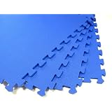 48SquareFeet(12tiles+borders)'WeSellMats'Blue2'x2'x3/8