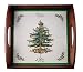 Spode Christmas Tree Wood 4-Tile Tray