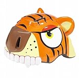 Crazy.Stuff Kids Tiger Bicycle Helmet - Orange