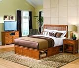 IMAGE OF American Drew Sterling Pointe Complete King Slat Platform Storage Package #4 King Slat Platform Storage Bed Dresser Mirror Chest One Nightstand - 181-326M-338MR(2-334M-338M-P36)-020M-M71-130M-215M-420M
