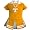 Tennessee Volunteers Orange Infant One Piece Cheerleader Dress