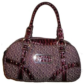Guess Purse Handbag Network Purple