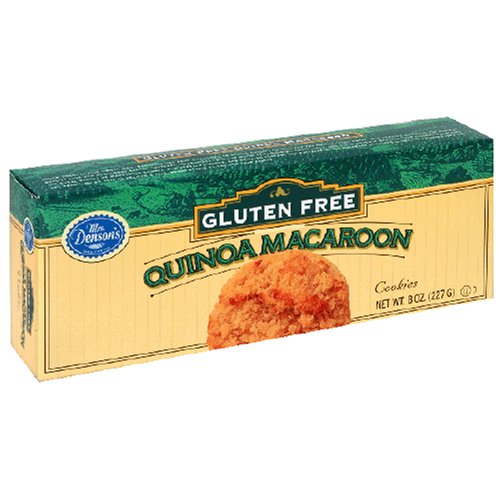 Mrs. Denson's Cookies, Quinoa Macaroon, Gluten-Free, 8-Ounce Boxes (Pack of 12)