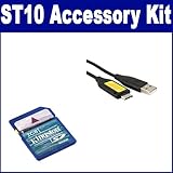 Samsung ST10 Digital Camera Accessory Kit includes: KSD2GB Memory Card, USB ....