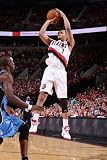 Orlando Magic v Portland Trail Blazers: Brandon Roy Photographic Poster Print by Sam Forencich, 28x42