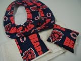 Chicago Bears Fabric Shoe Cover Rosin Bag Towel Set