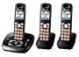 Panasonic KX-TG4033CB DECT 6.0 PLUS Expandable Three Handset with Digital Answering System